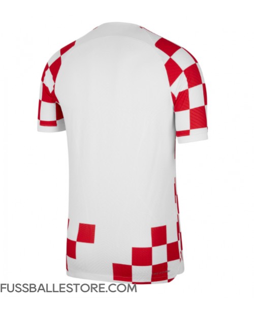 Günstige Kroatien Heimtrikot WM 2022 Kurzarm